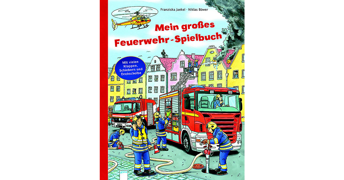 Buch - Mein großes Feuerwehr-Spielbuch Buch - Mein großes Feuerwehr-Spielbuch von Arena Verlag