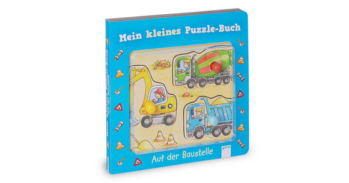 Buch - Mein kleines Puzzle-Buch. Auf der Baustelle Buch - Mein kleines Puzzle-Buch. Auf der Baustelle von Arena Verlag