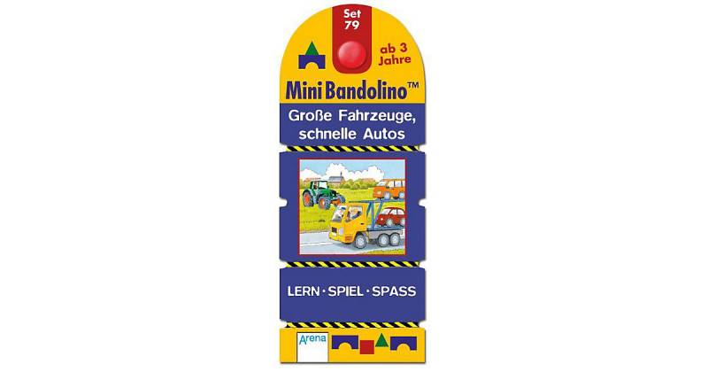 Buch - MiniBandolino: Große Fahrzeuge, schnelle Autos, Set 79 (Kinderspiel) von Arena Verlag