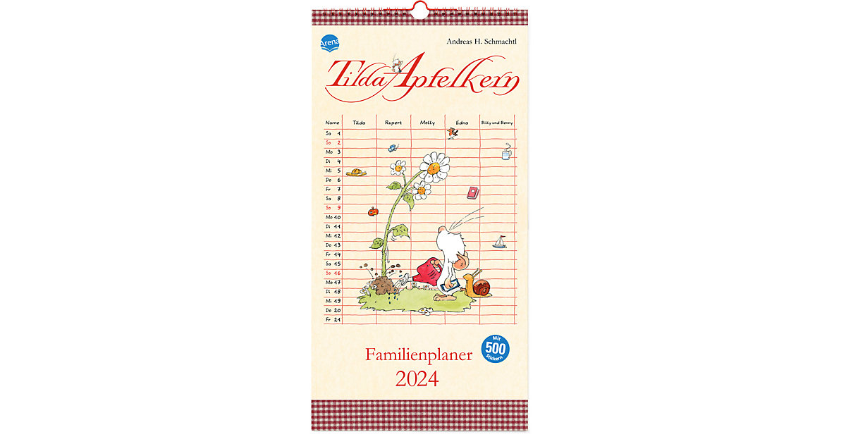 Buch - Tilda Apfelkern. Familienplaner 2024 Buch - Tilda Apfelkern. Familienplaner 2024 von Arena Verlag