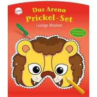 Das Arena Prickel-Set - Lustige Masken von Arena Verlag