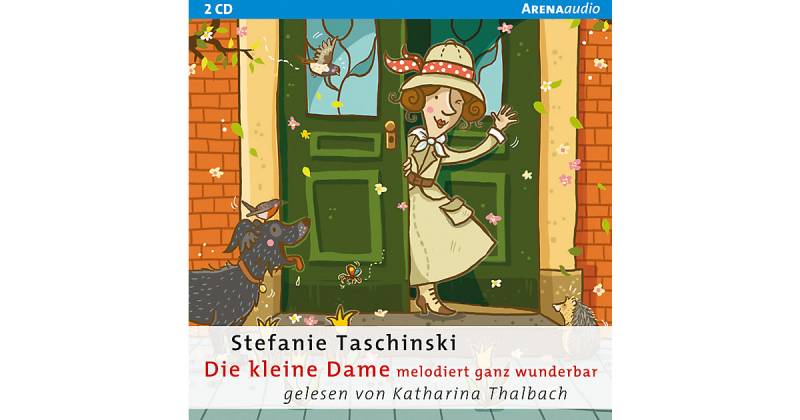 Die kleine Dame melodiert ganz wunderbar, 2 Audio-CDs Hörbuch von Arena Verlag