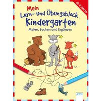 ARENA 3-401-71238-1 Mein Lern- und Übungsblock KiGa. Malen, Suchen, von Arena
