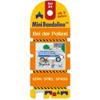 ARENA 3-401-71574-7 Mini-Bandolino Set 84, Bei der Polizei von Arena