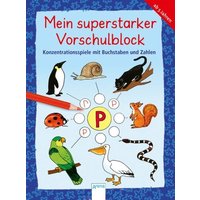 ARENA 3-401-71635-2 Konzentrationsspiele mit Buchstaben und Zahlen Mein superstarker VORSCHULBLOCK ARENA 3-401-71635-2 Konzentrationsspiele mit Buchstaben und Zahlen Mein superstarker VORSCHULBLOCK von Arena