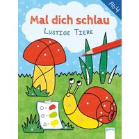 ARENA 3-401-71637-9 Mal dich schlau. Lustige Tiere von Arena