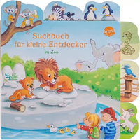 ARENA 3-401-71850-9 Kraushaar, Suchbuch für kleine Entdecker. Im Zoo von Arena