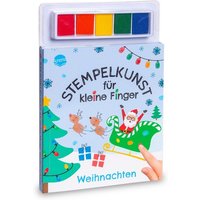 ARENA 3-401-72049-X Hinkler, Stempelkunst für kleine Finger. Weihnachten von Arena