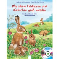 ARENA 978-3-401-71089-1 Wie kleine Feldhasen und Kaninchen groß werden von Arena
