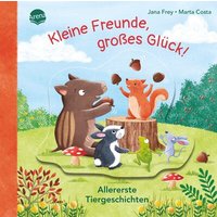 ARENA 9783401718545 Frey, Kleine Freunde, großes Glück! Allererste Tiergeschichten von Arena