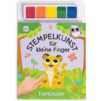 ARENA VERLAG 3-401-71938-6 Hinkler, Stempelkunst für kleine Finger. Tierkinder von Arena