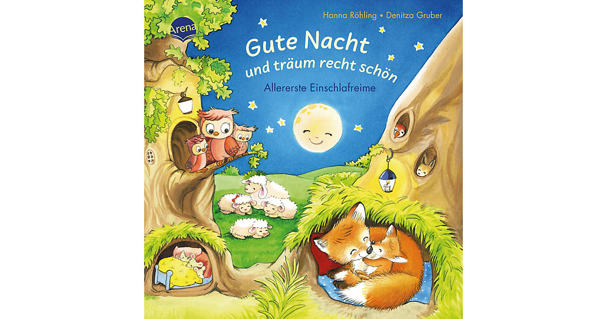 Buch - Gute Nacht und träum recht schön (Allererste Einschlafreime) von Arena