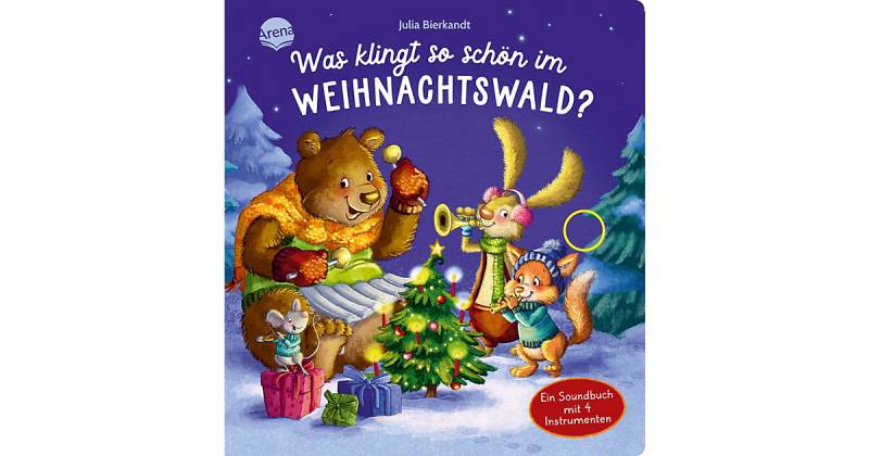 Buch - Was klingt so schön im Weihnachtswald (Soundbuch) von Arena
