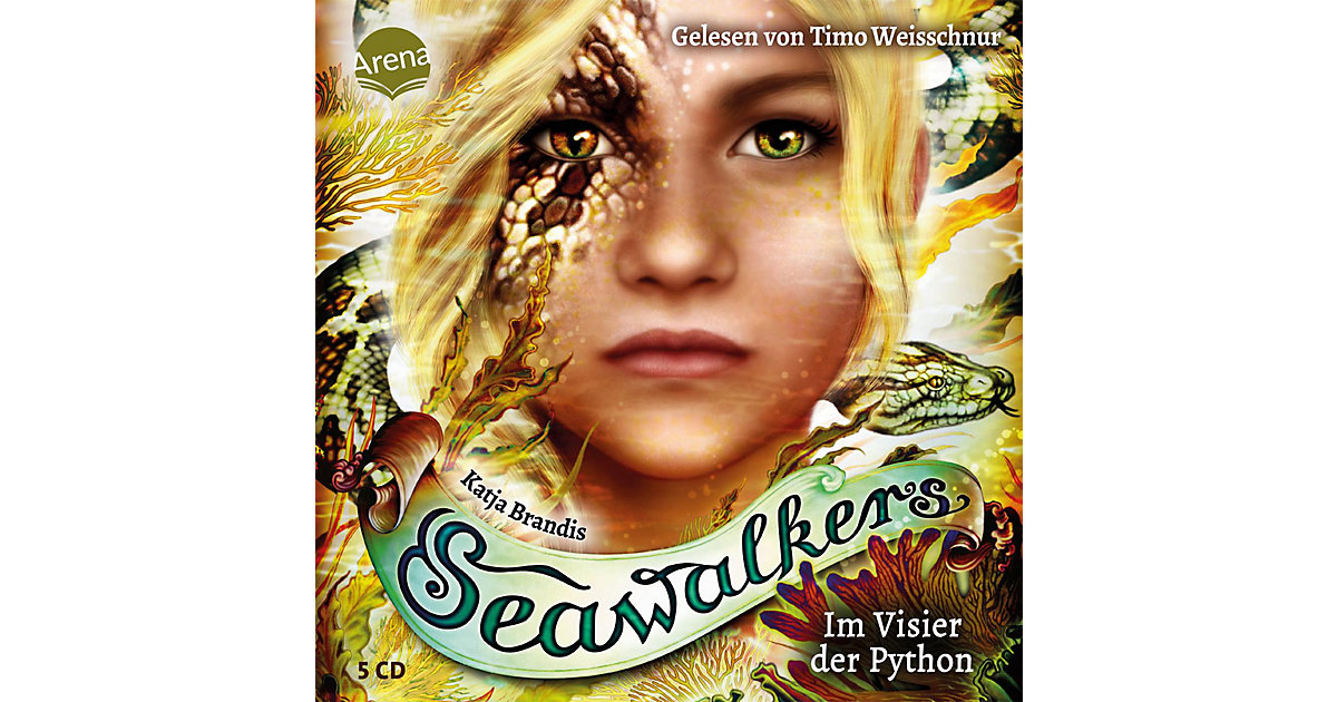 CD Seawalkers 6: Im Visier der Python, 5 Audio-CDs Hörbuch CD Seawalkers 6: Im Visier der Python, 5 Audio-CDs Hörbuch von Arena