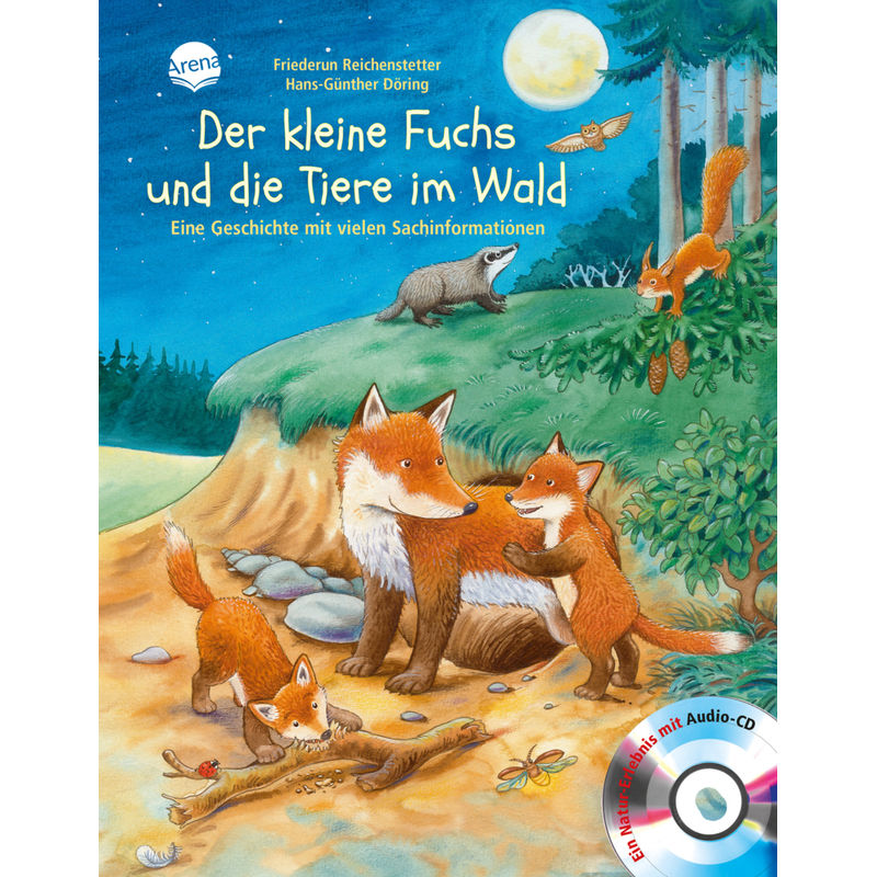 Der kleine Fuchs und die Tiere im Wald von Arena