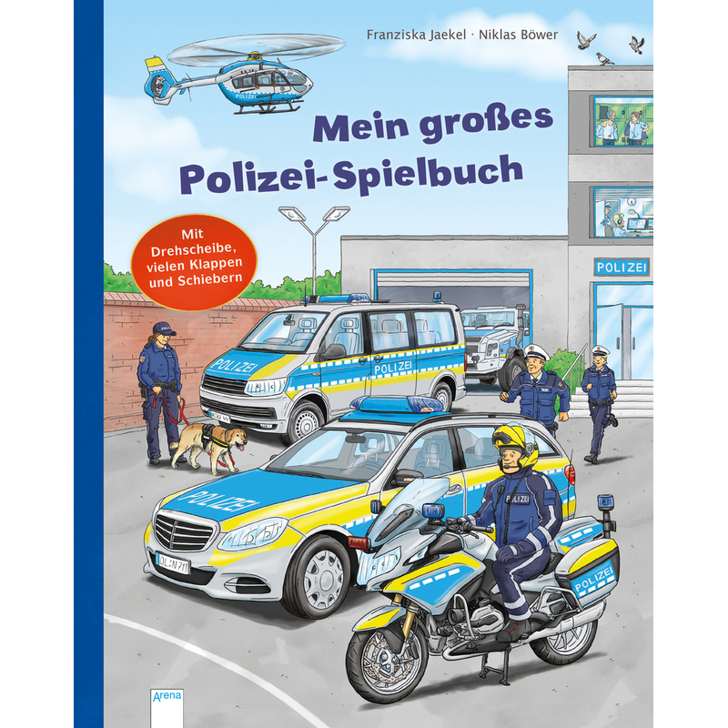 Mein großes Polizei-Spielbuch von Arena