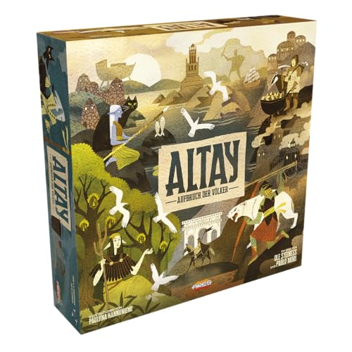 Ares Games, Altay: Aufbruch der Völker, Kennerspiel, 2-4 Spieler, ab 12 Plus Jahren, 45 Plus Minuten, Deutsch Ares Games, Altay: Aufbruch der Völker, Kennerspiel, 2-4 Spieler, ab 12 Plus Jahren, 45 Plus Minuten, Deutsch von Ares Games