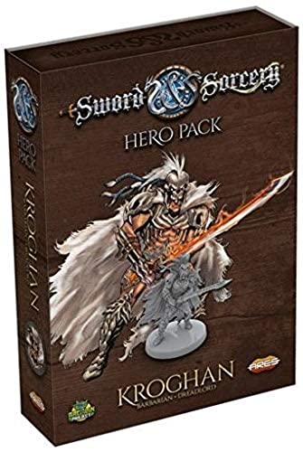 Ares Games Sword & Sorcery Kroghan Hero Pack - English von Ares Games