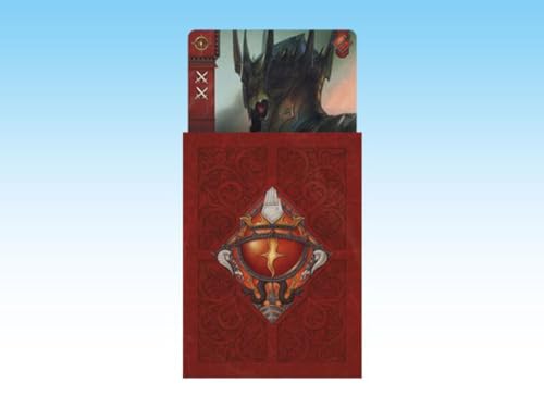 Ares Games War of The Ring Shadow Custom 60 Sleeves The Card Game, 63mm x 88mm Size von Ares Games