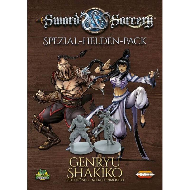 'Sword & Sorcery: Genryu/ Shakiko (Licht-/Schattenmönch )' von Ares Games