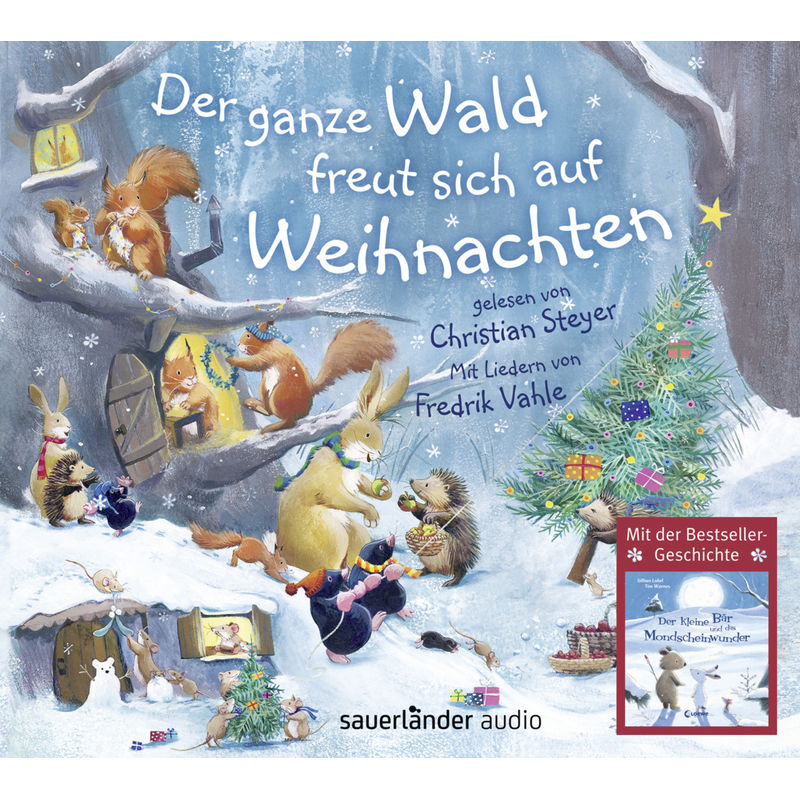 Der ganze Wald freut sich auf Weihnachten,1 Audio-CD von Argon Verlag