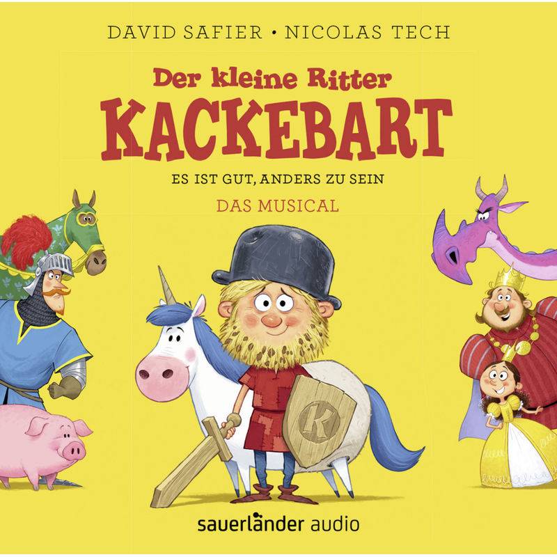 Der kleine Ritter Kackebart,1 Audio-CD von Argon Verlag