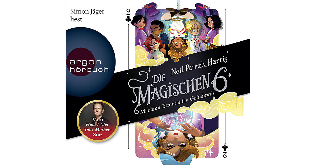 Die Magischen Sechs: Madame Esmeraldas Geheimnis, 4 Audio-CDs Hörbuch Die Magischen Sechs: Madame Esmeraldas Geheimnis, 4 Audio-CDs Hörbuch von Argon Verlag