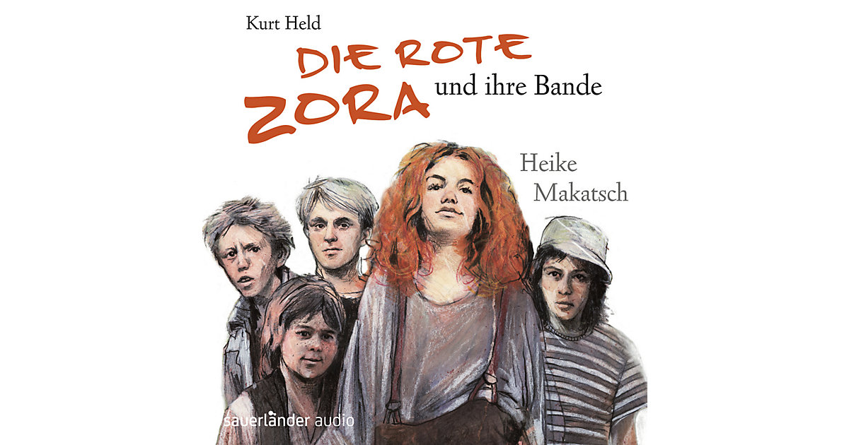 Die Rote Zora und ihre Bande, 5 Audio-CDs Hörbuch Die Rote Zora und ihre Bande, 5 Audio-CDs Hörbuch von Argon Verlag