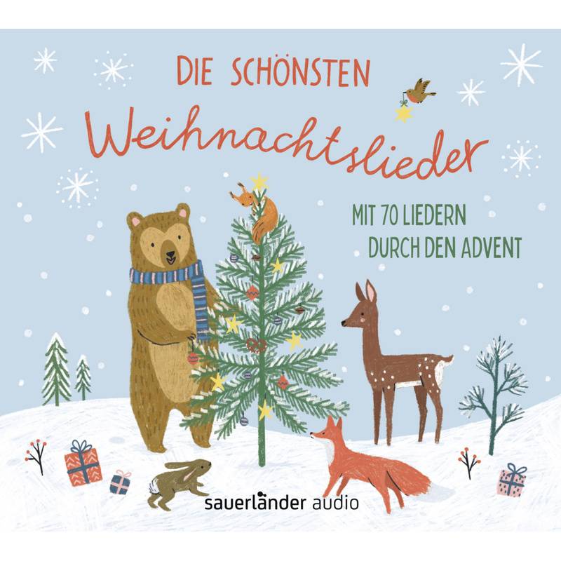 Die schönsten Weihnachtslieder,2 Audio-CD von Argon Verlag