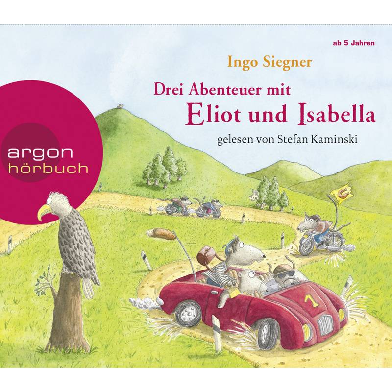 Drei Abenteuer mit Eliot und Isabella,3 Audio-CDs von Argon Verlag
