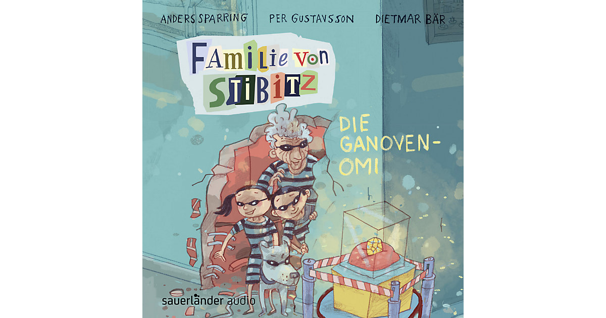 Familie von Stibitz: Die Ganoven-Omi, 1 Audio-CD Hörbuch Familie von Stibitz: Die Ganoven-Omi, 1 Audio-CD Hörbuch von Argon Verlag