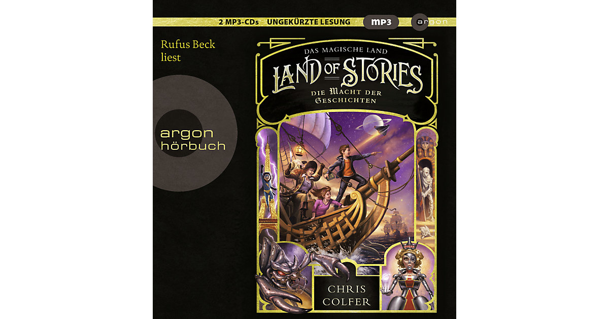 Land of Stories: Das magische Land 5 - Die Macht der Geschichten, 2 Audio-CD, Hörbuch Land of Stories: Das magische Land 5 - Die Macht der Geschichten, 2 Audio-CD, Hörbuch von Argon Verlag