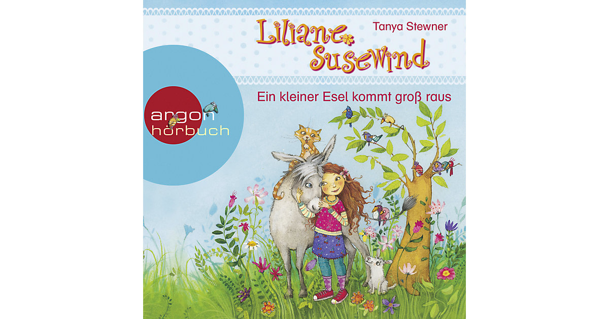 Liliane Susewind: Ein kleiner Esel kommt groß raus, 1 Audio-CD Hörbuch Liliane Susewind: Ein kleiner Esel kommt groß raus, 1 Audio-CD Hörbuch von Argon Verlag
