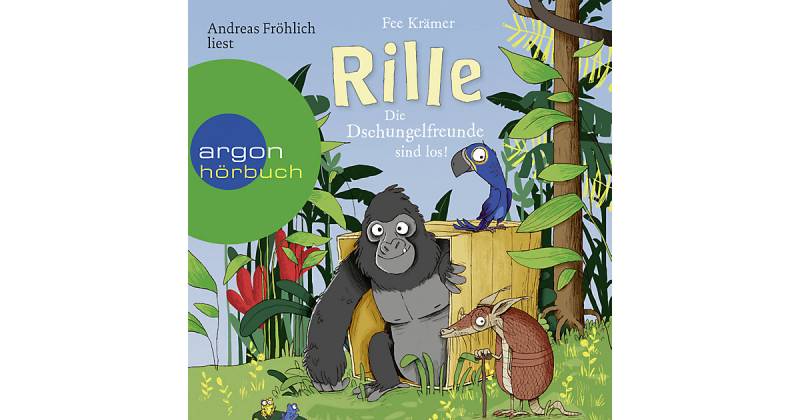 Rille - Die Dschungelfreunde sind los!, 2 Audio-CD Hörbuch von Argon Verlag