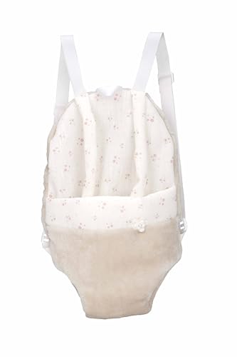 Arias Babytragetuch mit Blumenmuster, Beige, für Puppen von 40 – 45 cm, Spielzeug für Kinder Aller Altersgruppen (ARI6333) von Arias
