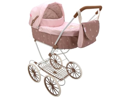 Arias -Bear Car Walk with Bear capet. Foldable and with removable gondole, for doll up to 56 cm including bag. The handlebar height is 90 cm. Dimensions: 42x72x93cm.Toy Children +3 years (ARI40860) von Arias
