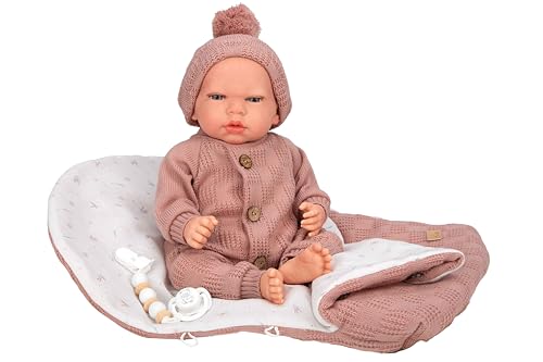 Arias -Reborn 40 cm ELBA. Realistisches Baby mit rosa Raub. Inklusive Schlafsack, Schnuller, Windel, Familienbuch und Echtheitszertifikat. Gewicht eines echten Babys. Spielzeug für Kinder ab 3 Jahren Arias -Reborn 40 cm ELBA. Realistisches Baby mit rosa Raub. Inklusive Schlafsack, Schnuller, Windel, Familienbuch und Echtheitszertifikat. Gewicht eines echten Babys. Spielzeug für Kinder ab 3 Jahren von Arias
