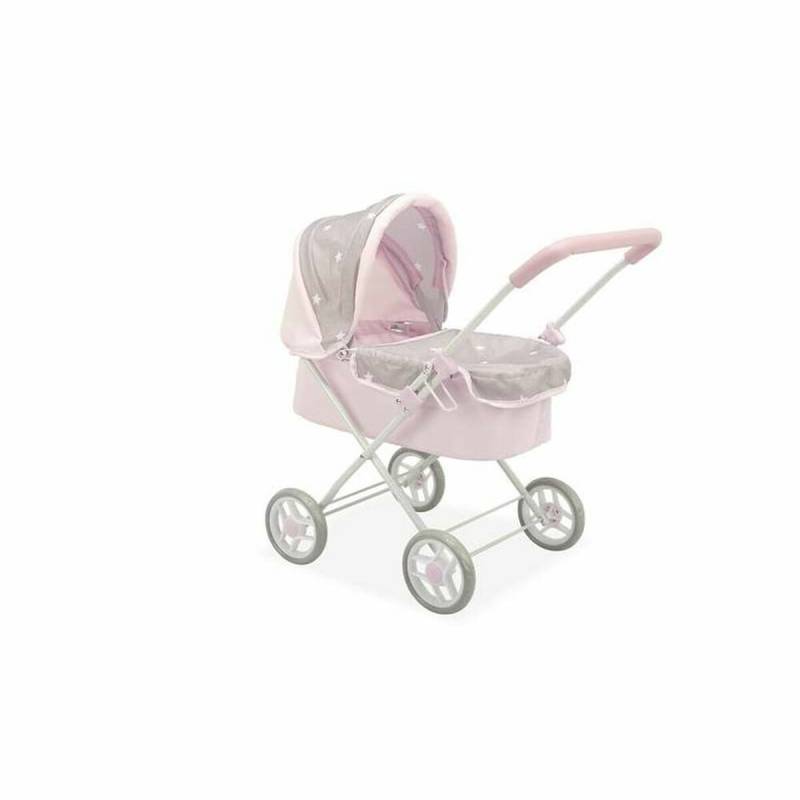 Puppenwägelchen Arias Emma 35 x 61 x 60 cm Rosa (35 x 61 x 60 cm) (handlebar height 57 cm) von Arias