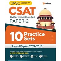 10 Practice Sets UPSC CSAT Civil Services Aptitude Test Paper 2 2023 von Arihant Publication India Limited