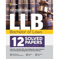 LLB Bachelor of Laws 12 Solved Papers (2021-2010) For 2022 Exams von Arihant Publication India Limited