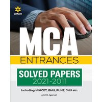 MCA Entrances Solved Papers (2021-2011) for 2022 Exam von Arihant Publication India Limited