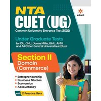 NTA CUET UG 2022 Section 2 Domain Commerce von Arihant Publication India Limited