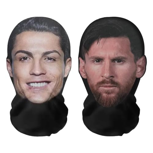 Realistische 3D-Druck Vollgesichtsmasken "GOAT Bundle" Messi, Ronaldo – Atmungsaktiv, leicht & bequem, ideal für Cosplay, Partys, Halloween, Karnveal & Events oder Junggesellenabschiede Realistische 3D-Druck Vollgesichtsmasken "GOAT Bundle" Messi, Ronaldo – Atmungsaktiv, leicht & bequem, ideal für Cosplay, Partys, Halloween, Karnveal & Events oder Junggesellenabschiede von Aristo Solutions