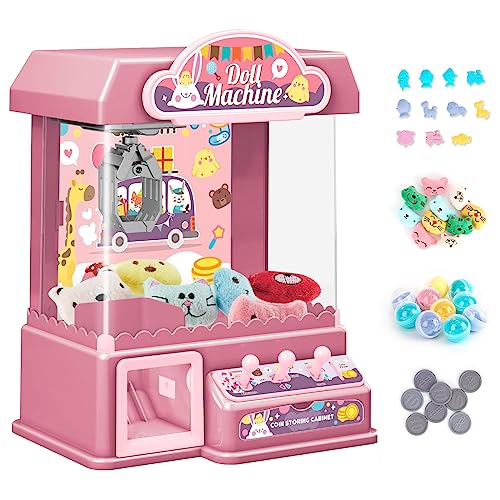 Krallenmaschine für Kinder, Arcade-Maschine, Mini-Klauenmaschine, Krallenmaschine, Arcade-Spiel, Süßigkeiten-Greifer-Maschine von Ark miido