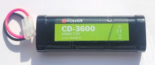 Akku NI MH 7,2V 3600 mAh 6er Stange von Arkai
