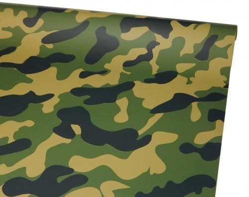Arkai Bügelfolie, deckend, Camouflage Military von Arkai