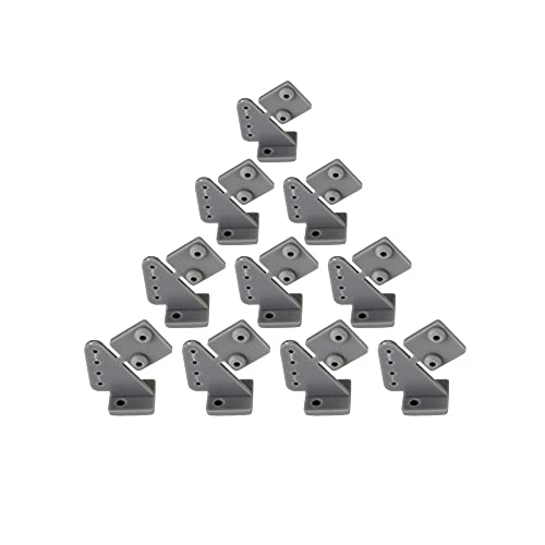 Arkai Ruderhorn-Set 20x16x11 mm, Grau, inkl. Gegenplatte, 10Stk. Arkai Ruderhorn-Set 20x16x11 mm, Grau, inkl. Gegenplatte, 10Stk. von Arkai