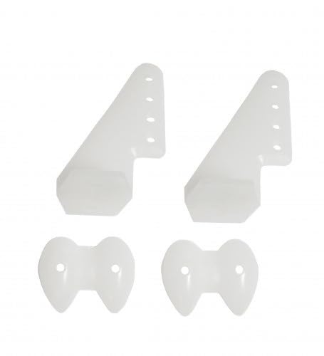 Arkai Ruderhorn Set 20x27mm m. Gegenplatte, 2 STK. Farbe Weiß Arkai Ruderhorn Set 20x27mm m. Gegenplatte, 2 STK. Farbe Weiß von Arkai