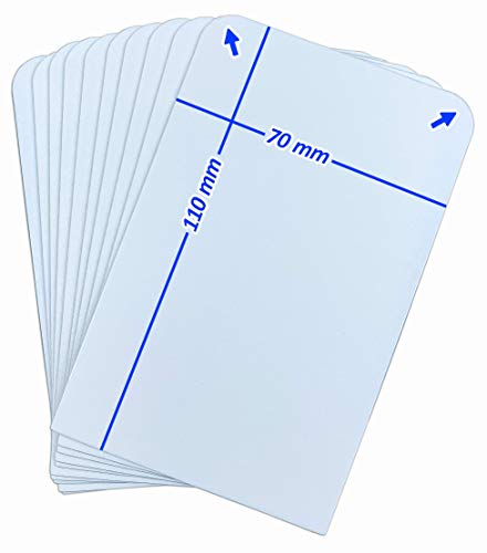 Arkero-G® 10 Tall Card Divider/Kartentrenner z.B. für BCW Karton/Aufbewahrungsbox/Sammelkartenkiste von Arkero-G