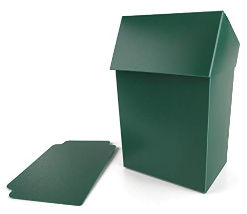 Arkero-G® 80+ Deck Box - Grün/Green - für über 100 Karten Sammelkarten Case inkl. Kartentrenner von Arkero-G